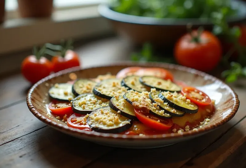 Gratin d'été aux saveurs orientales : recette facile et savoureuse