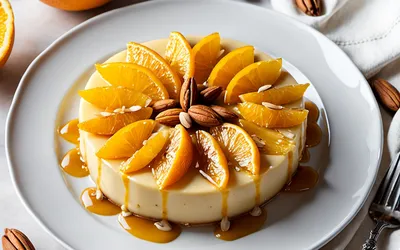 Recette facile de gratin d'oranges au miel et amandes - Dessert gourmand