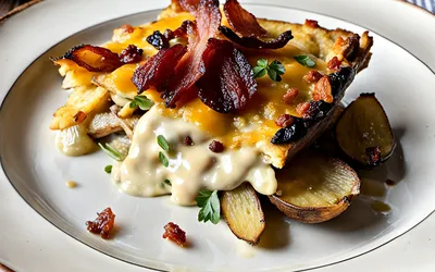 Gratin du Paresseux facile et rapide pour une personne - Recette gourmande