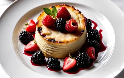 Recette facile de gratin fondant aux fruits rouges frais