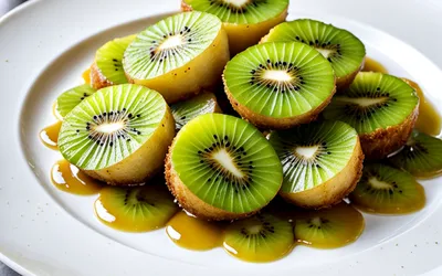 Gratin fondant aux kiwis caramélisés : recette facile et gourmande