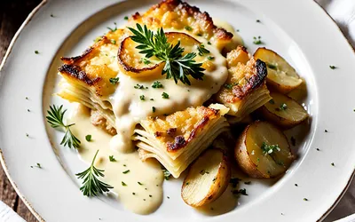 Recette facile de gratin gourmand au fromage et pommes de terre fondantes