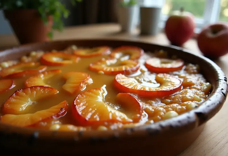Gratin gourmand aux pommes d'amour caramélisées