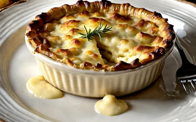 Recette facile de gratin au reblochon fondant pour une personne