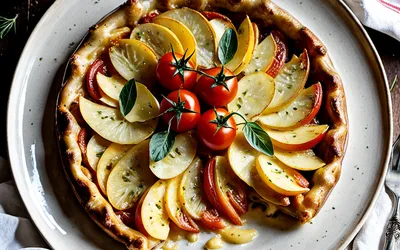Gratin de pommes de terre et tomates fondantes facile et gourmand