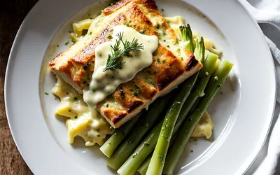 Recette facile de gratin de saumon et poireaux fondants