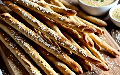 Recette facile de grissinis italiens croustillants maison
