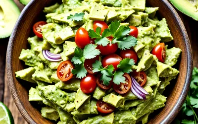 Guacamole Crémeux au Mixeur : Recette Facile et Rapide