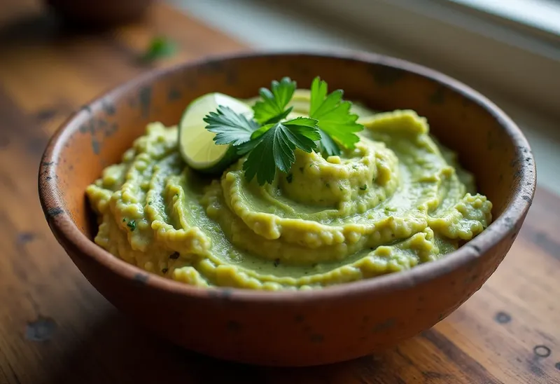 Photo de Guacamole de courgettes frais et crémeux : recette facile et rapide