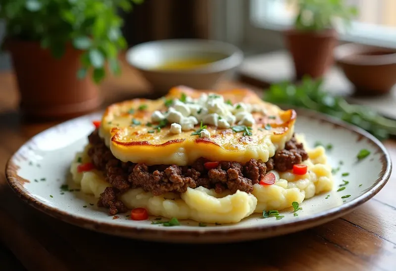 Hachis Parmentier à la Grecque : Saveurs Méditerranéennes Authentiques