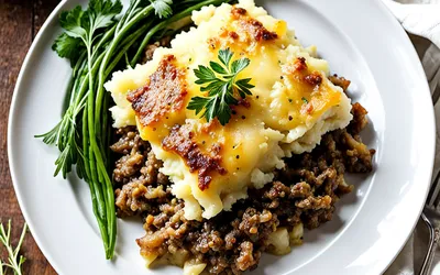 Recette facile de Hachis Parmentier à la muscade, plat traditionnel français