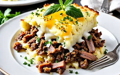 Recette facile de Hachis Parmentier traditionnel - Plat français savoureux
