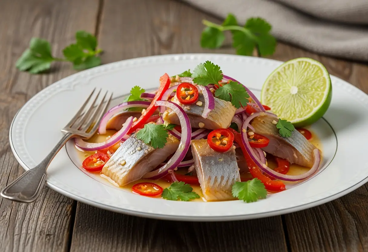 Harengs fumés à la créole : recette savoureuse et épicée