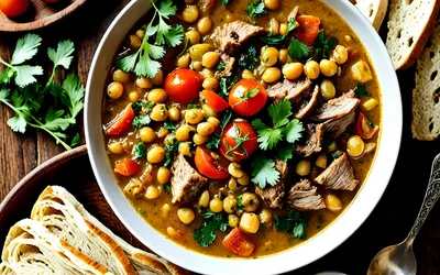 Recette Harira Marocaine Traditionnelle - Soupe Épaisse et Réconfortante