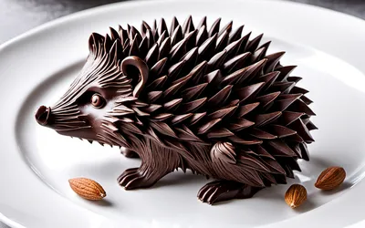 Recette facile de hérisson au chocolat et amandes croquantes