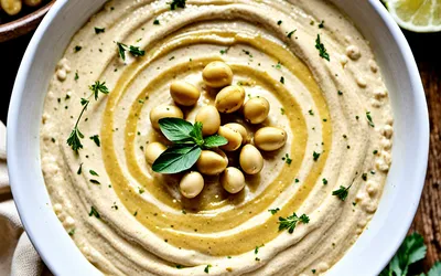 Recette facile de hoummos libanais traditionnel fait maison