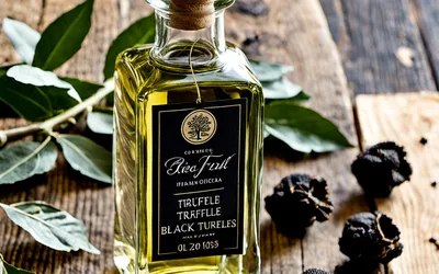 Huile parfumée à la truffe noire maison : recette facile et gourmande