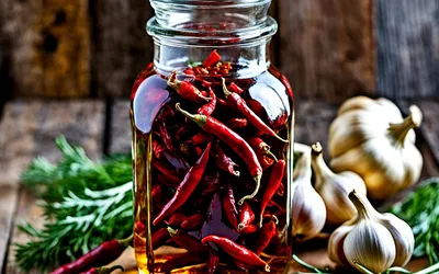 Recette facile d'huile pimentée maison pour relever vos plats