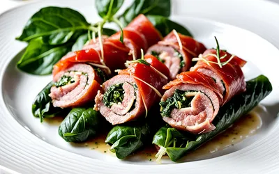 Photo de Recette facile d'involtini de bœuf farcis à l'italienne