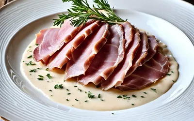 Jambon à la Chablisienne : recette facile et savoureuse
