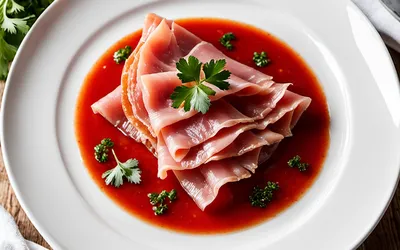 Recette facile de jambon à la crème et sauce tomate onctueuse