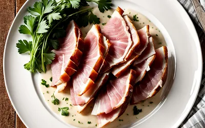 Recette facile de jambon à la crème onctueuse pour un repas rapide
