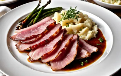 Recette facile de jambon à la sauce Madère, plat savoureux