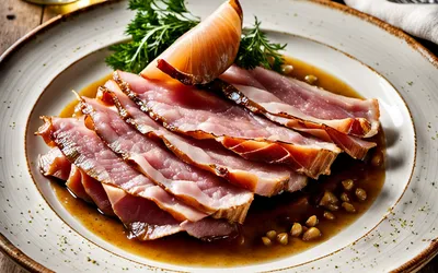 Recette traditionnelle de jambon au cidre normand facile et savoureuse