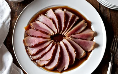 Recette facile de jambon caramélisé au cola, savoureuse et rapide