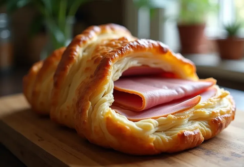 Jambon en croûte croustillant et savoureux