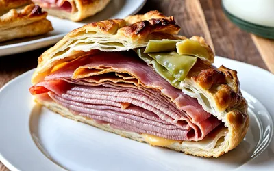 Recette facile de jambon feuilleté surprise, gourmand et rapide