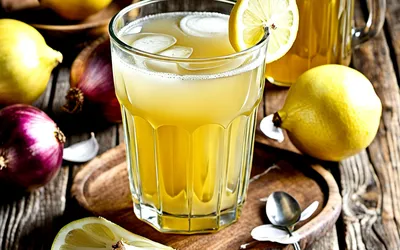 Recette facile de jus d'oignons frais maison pour la santé
