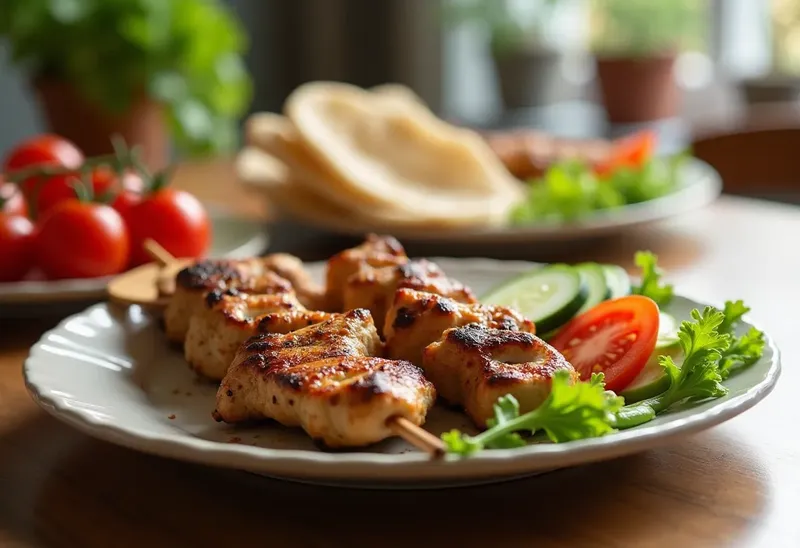 Kebabs de poulet maison savoureux et faciles à préparer