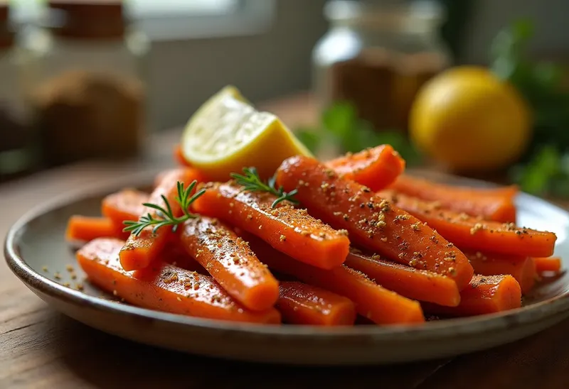 Kemia aux carottes épicées : apéritif marocain savoureux