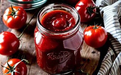 Recette de Ketchup Maison Facile et Savoureux - Sauce Tomate Naturelle