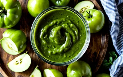 Photo de Recette Ketchup Vert Maison Facile et Rapide