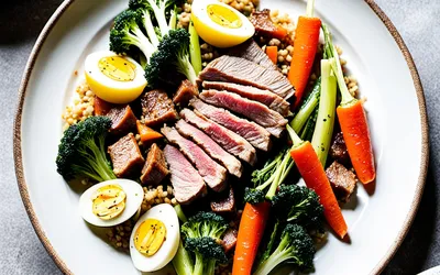 Photo de Recette traditionnelle de Kig ar Farz de Plounevez Lochrist - Plat breton authentique