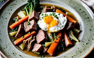 Recette traditionnelle du Kig-ha-farz breton facile et savoureuse