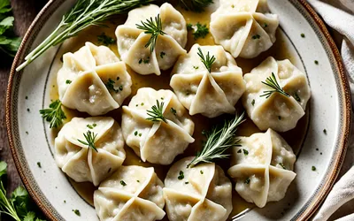 Recette traditionnelle polonaise : Kluski na parze, boulettes de pain vapeur