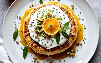 Recette authentique de Knafé libanais au fromage fondant et sirop parfumé