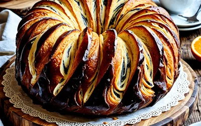 Recette gourmande de Kougelhopf marbré au Munster - Spécialité alsacienne