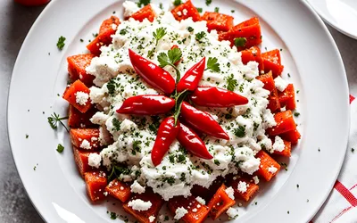Recette Ktipiti Grec : Tartinade au Fromage Feta Épicée et Savoureuse