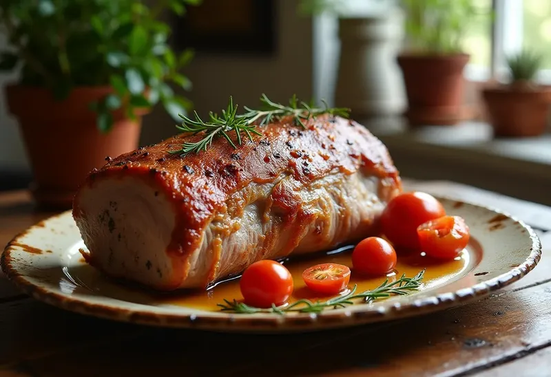 La Rostide Provençale : Rôti de Porc aux Saveurs Méditerranéennes