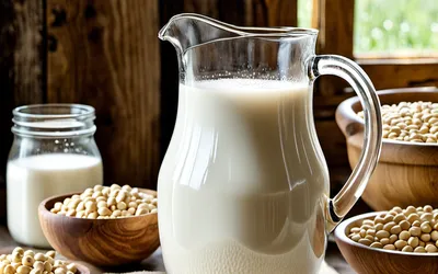 Recette facile de lait de soja maison naturel et sain