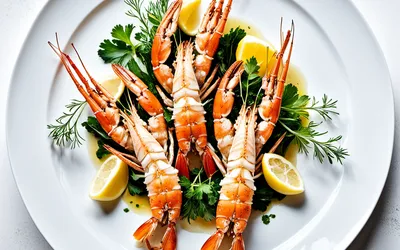 Langoustines rôties au fenouil fondant et sauce citronnée - Recette facile et gourmande