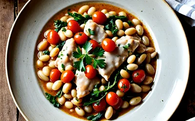 Langue de morue aux haricots blancs : recette traditionnelle facile et savoureuse