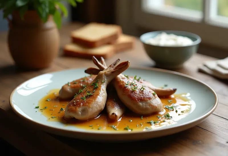 Lapin à la sauce pain d'épices : recette gourmande et facile