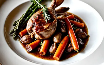 Lapin à la Valentine : Recette Gourmande et Romantique pour un Dîner Parfait