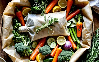 Recette facile de lapin en papillote aux herbes et légumes de saison