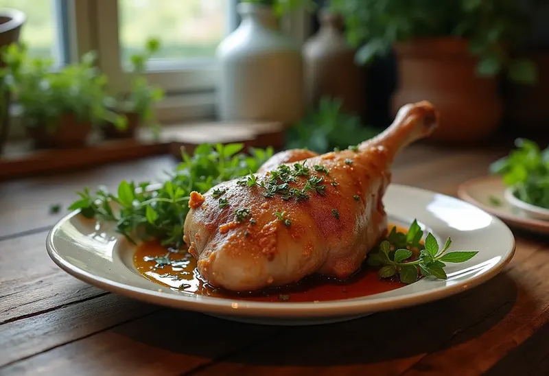 Lapin mariné aux herbes fraîches : recette savoureuse et facile